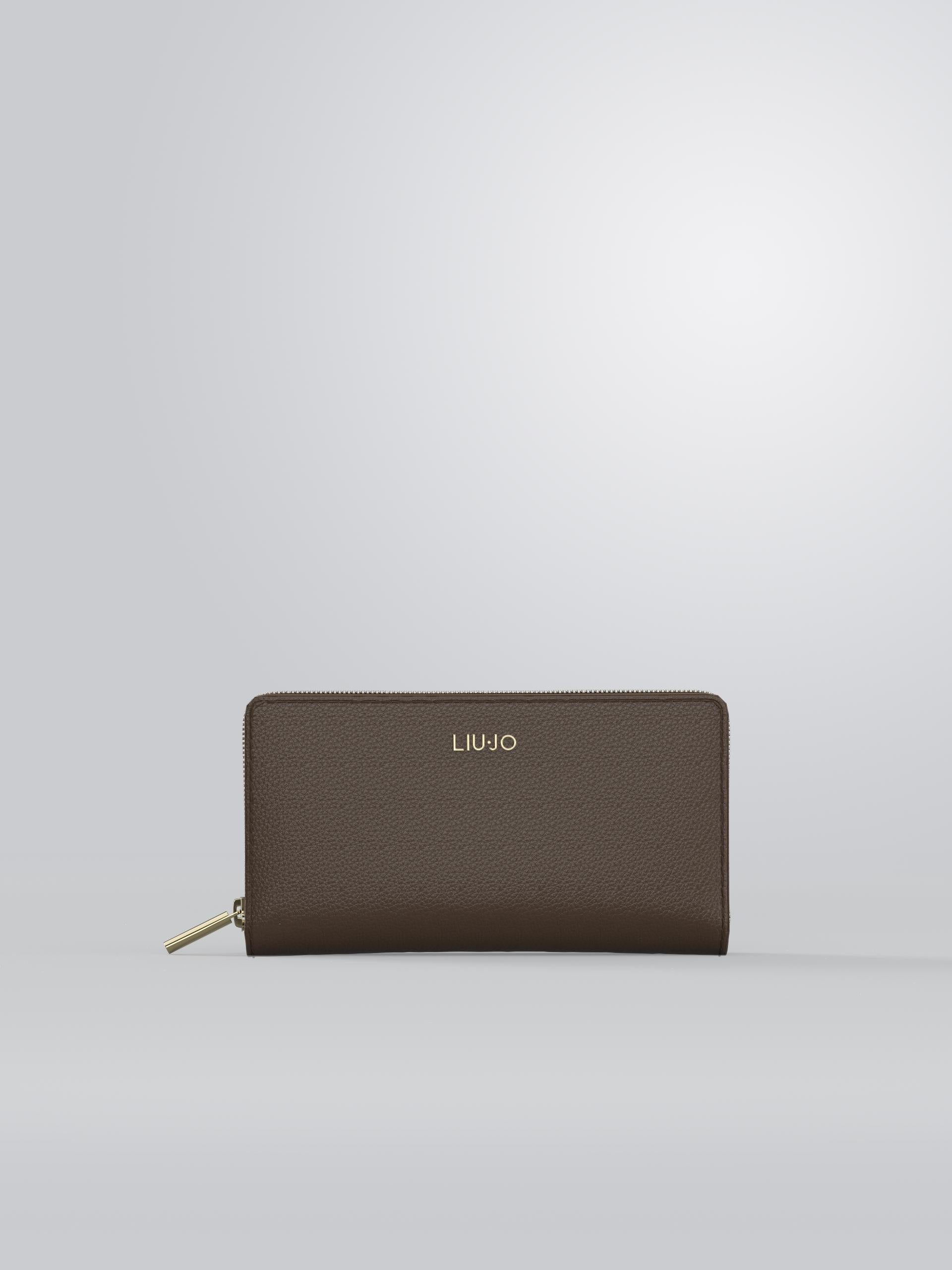 Liu Jo Portafoglio Grande Donna Zip Around Monogram