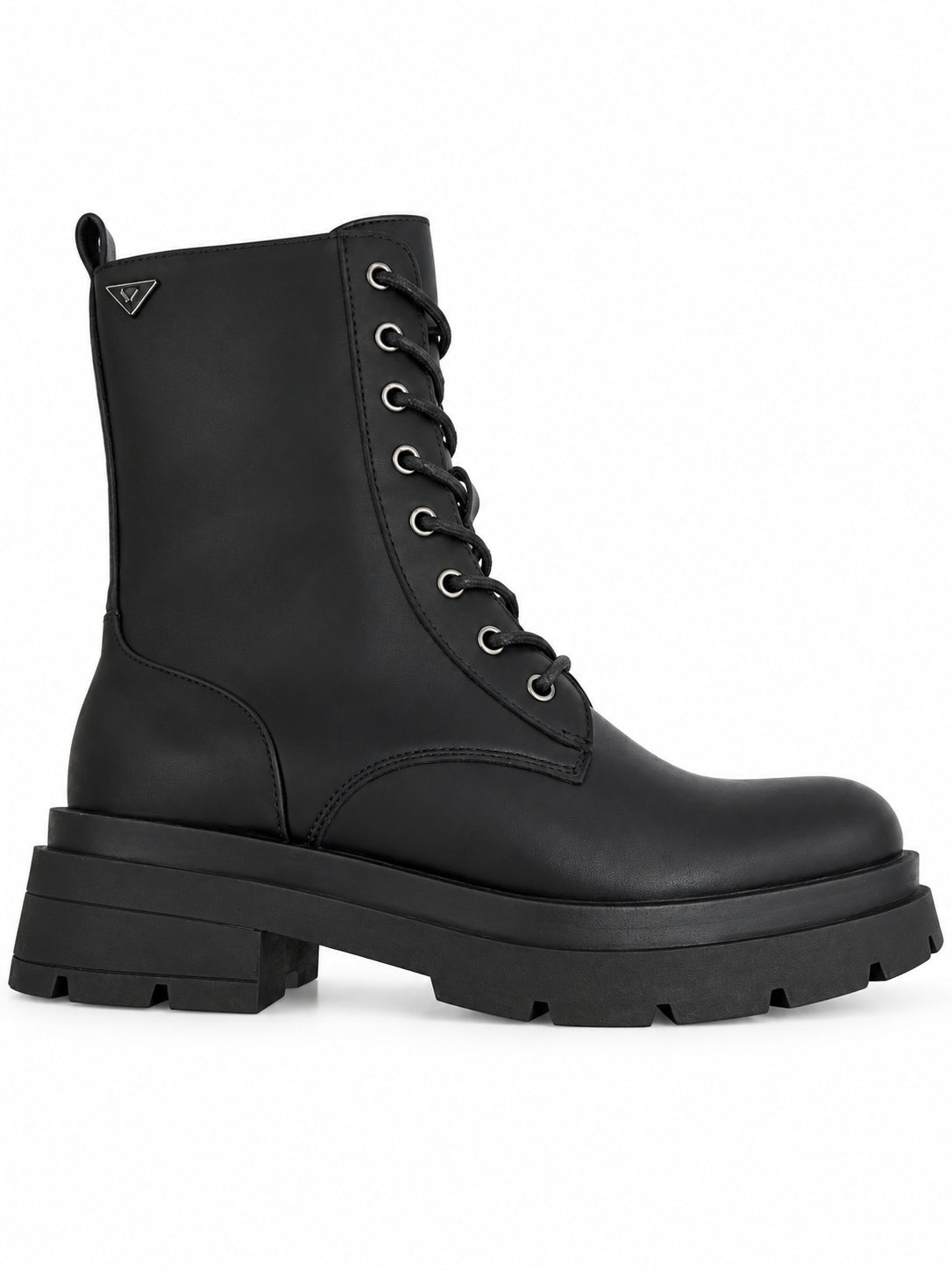Anfibi Donna Ynot? Neri con Suola Chunky Carrarmato