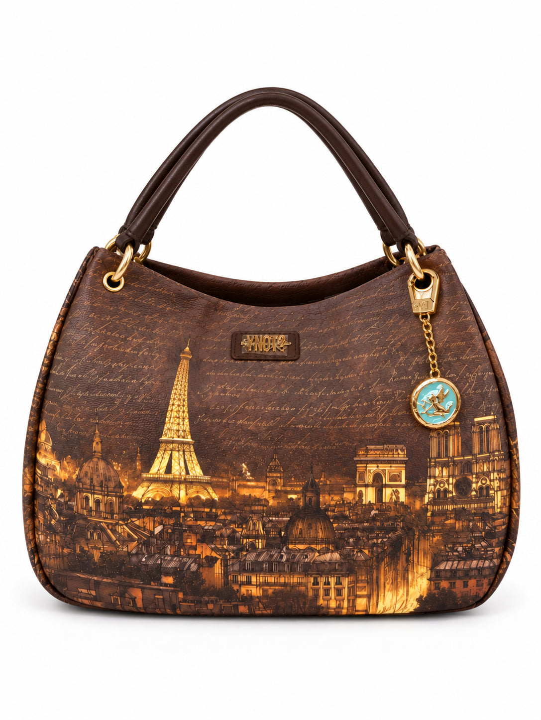 Borsa a Mano Donna Ynot? con Stampa London