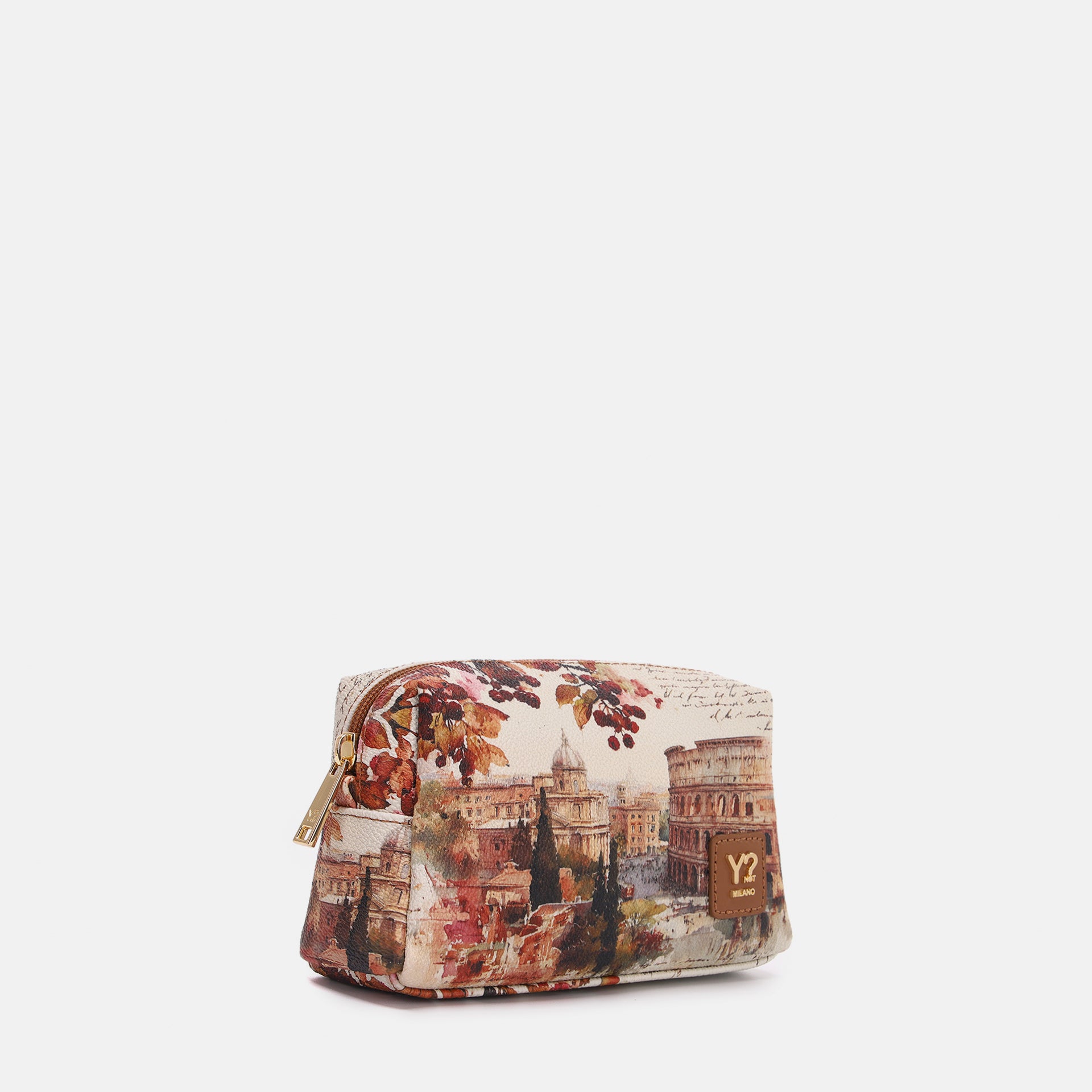 Ynot? Yes Bag Beauty Case Donna in Ecopelle con Zip