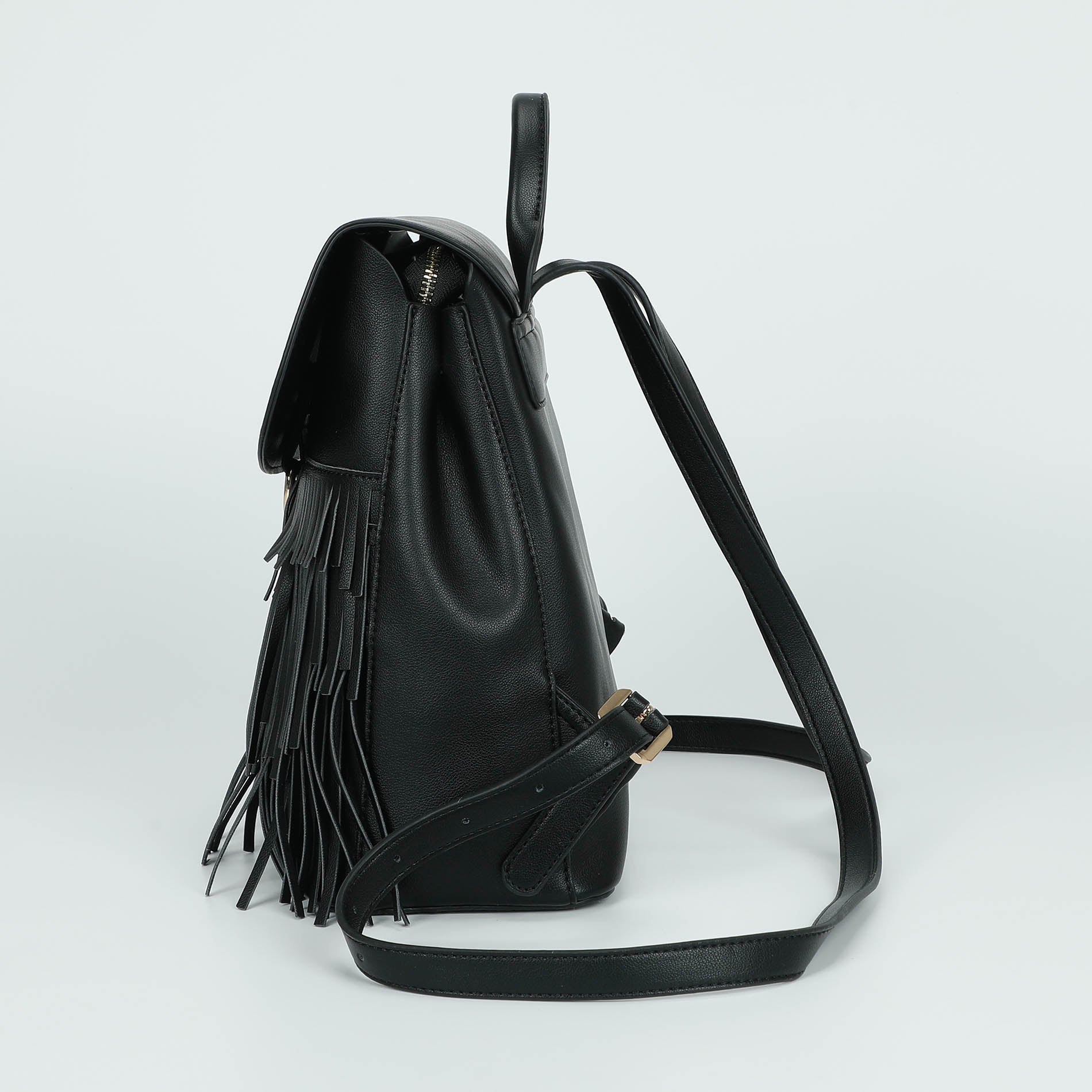 Zaini Mimi Mimi Mua Zaino Mimi Mua Zaino Con Frange E Chiusura A Patta