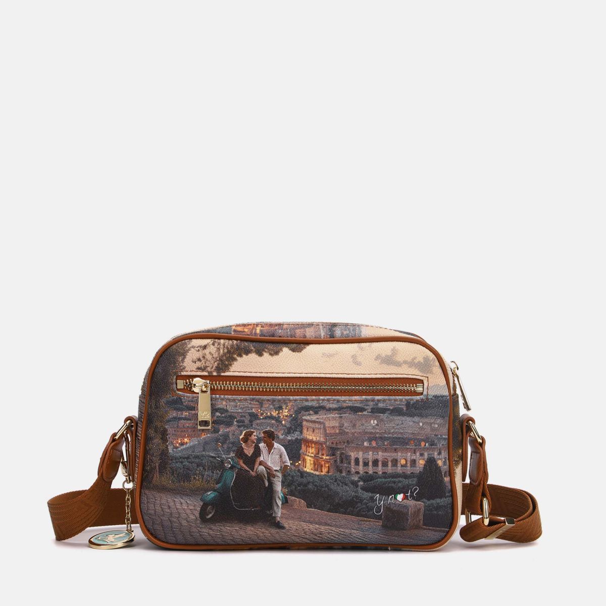 Ynot? Yes Bag Borsa a Tracolla Donna Piccola in Ecopelle