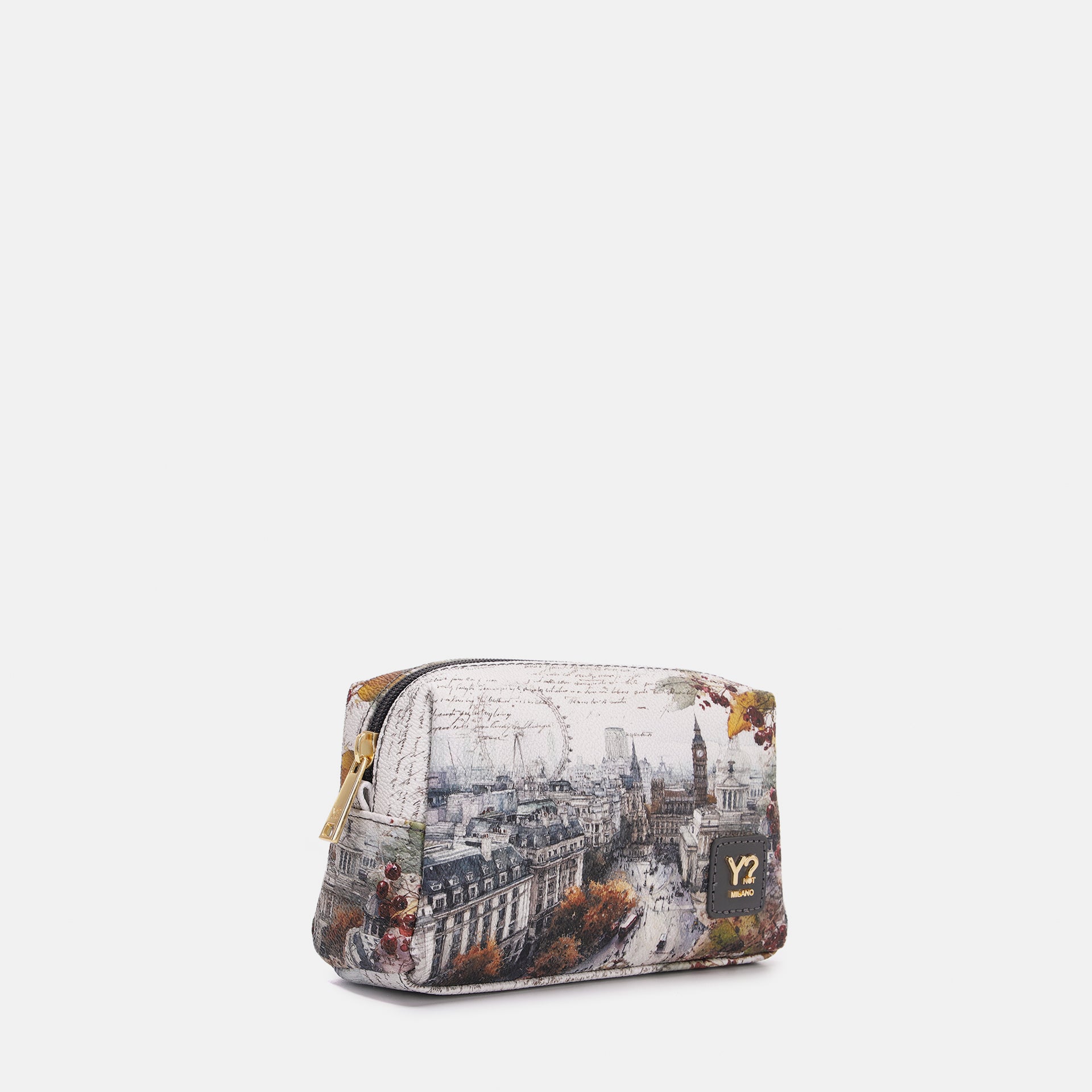 Ynot? Yes Bag Beauty Case Donna in Ecopelle con Zip