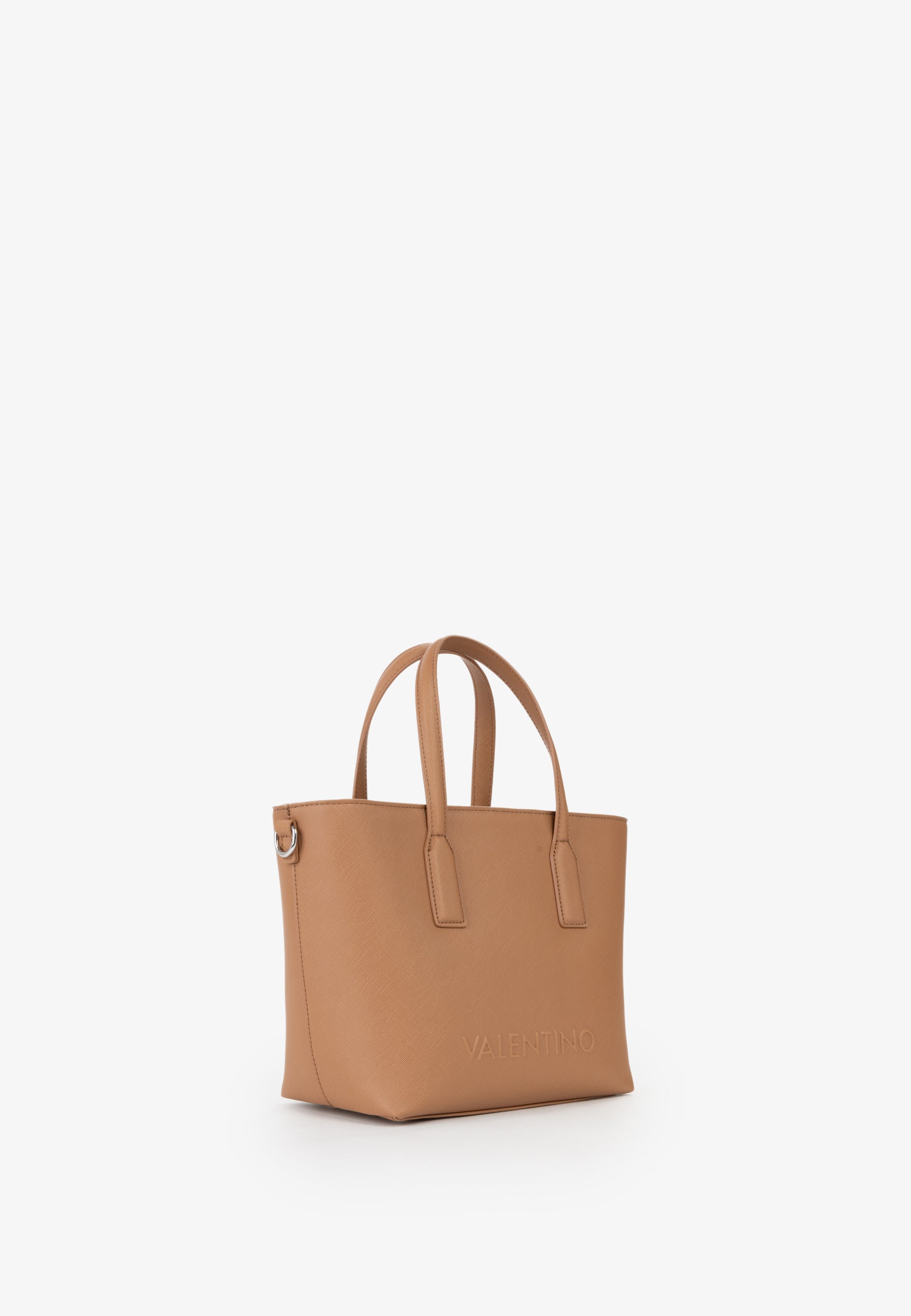 Borsa a mano donna Mario Valentino compatta con tracolla regolabile e design essenziale Cuoio TU | Giò Fashion