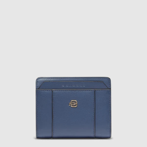 Portafoglio Piquadro in pelle compatto con portacarte