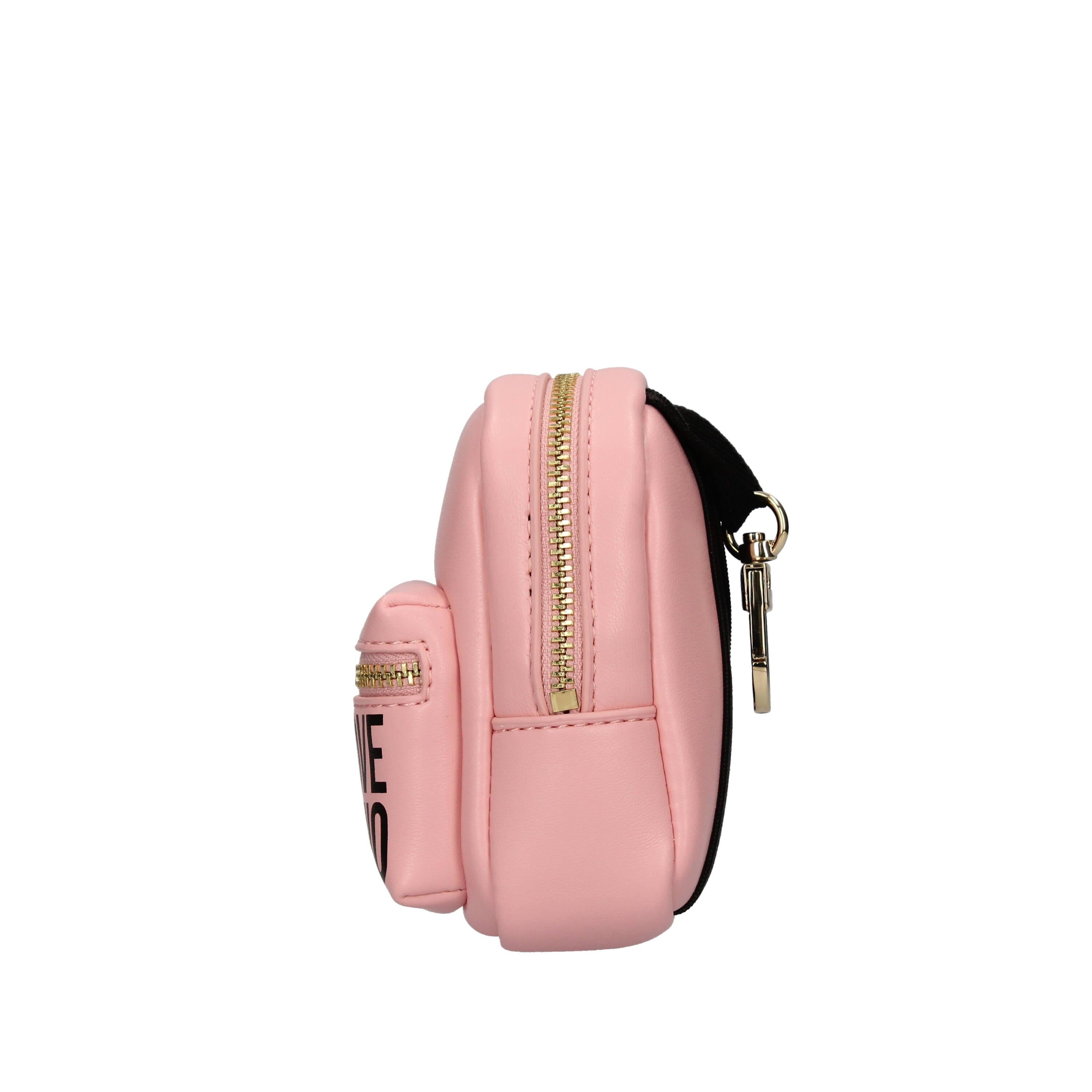 Portachiavi Love Moschino a forma di zaino di colore rosa JC6400PP1ELT0600