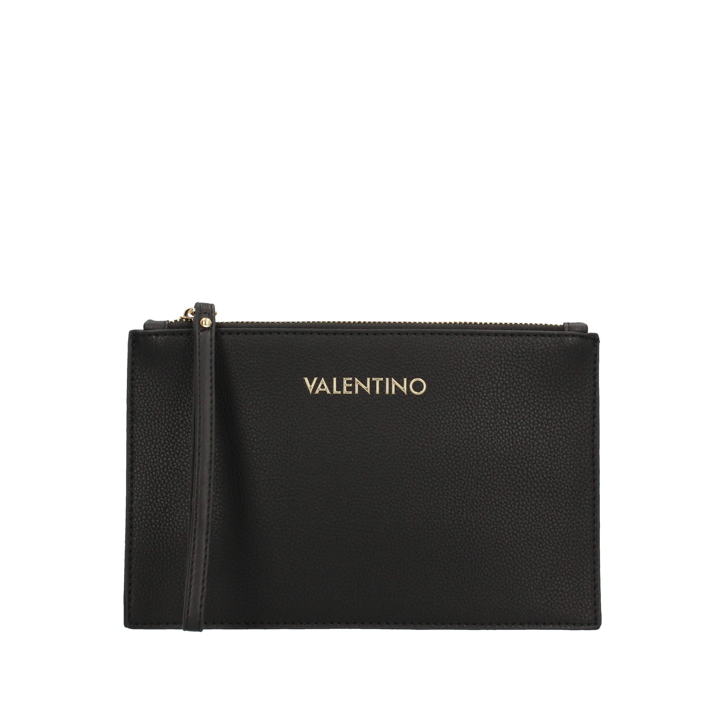 Valentino Classico Textured Leather Pouch